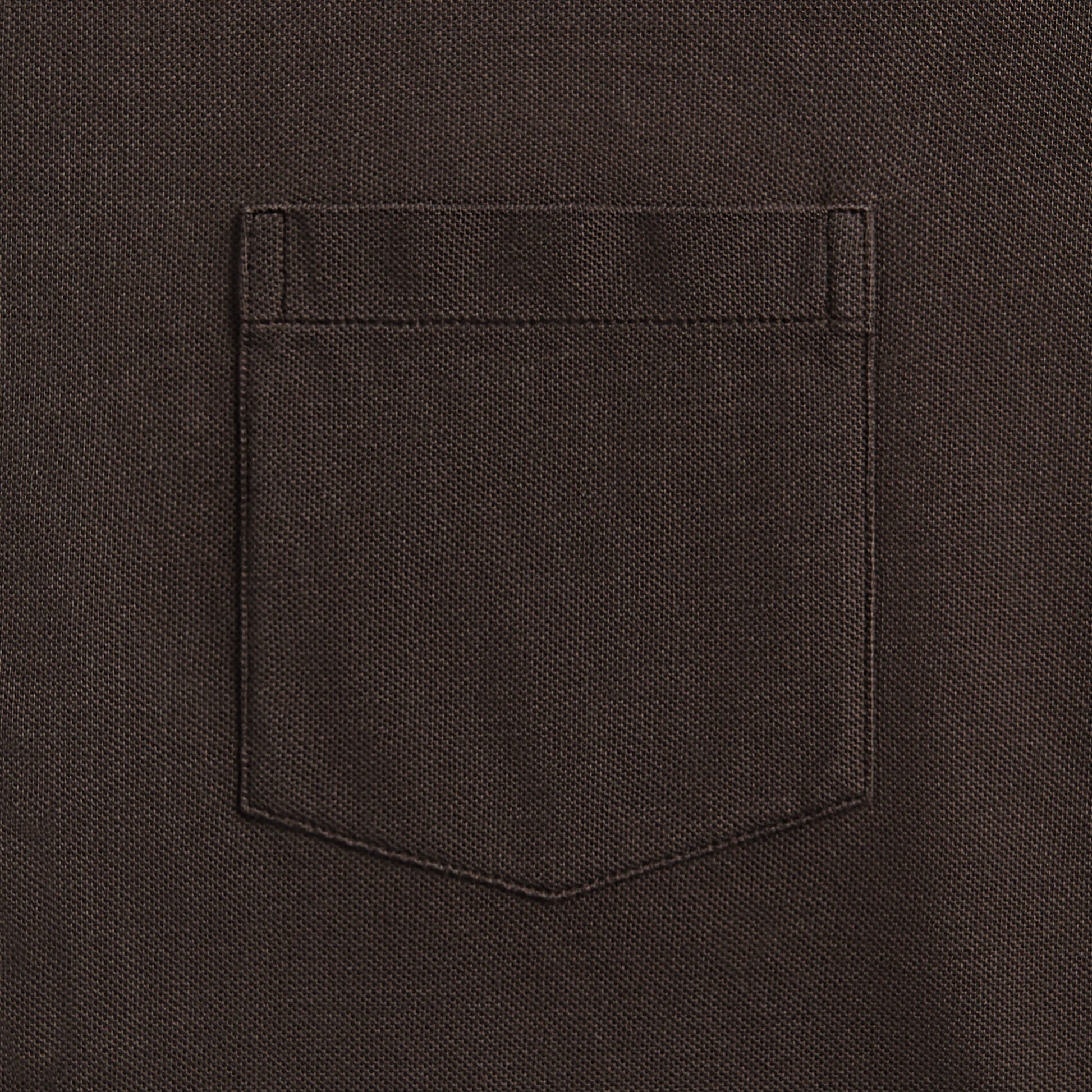 Men Kith Our Legacy Analog Shirt - Deep Brown Super Mall Piquet