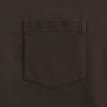 Men Kith Our Legacy Analog Shirt - Deep Brown Super Mall Piquet