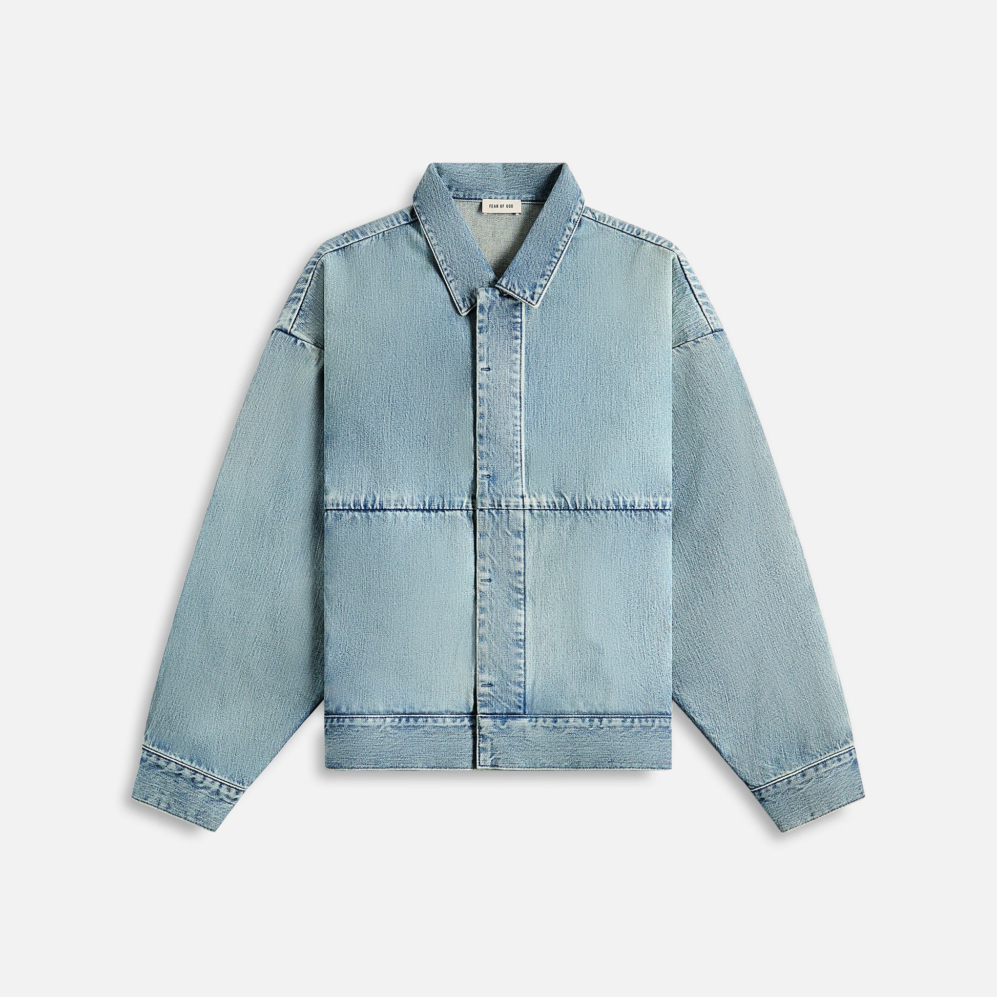 Men Kith Fear of God Denim Trucker Jacket - Indigo 2