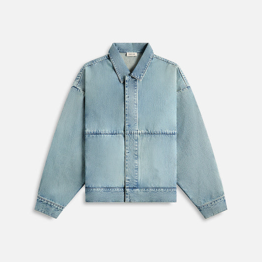 Men Kith Fear of God Denim Trucker Jacket - Indigo 2