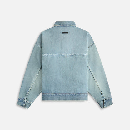 Men Kith Fear of God Denim Trucker Jacket - Indigo 2
