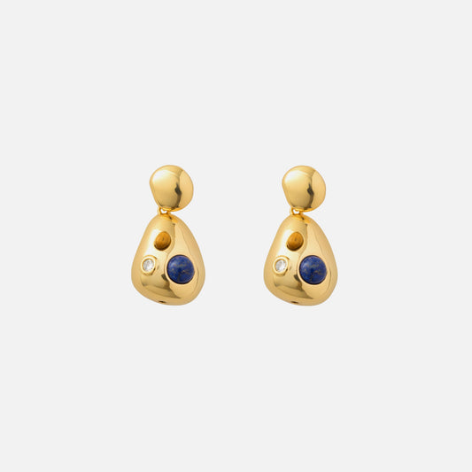 Men|Women Kith Eliou Analu Earrings - Gold Plated