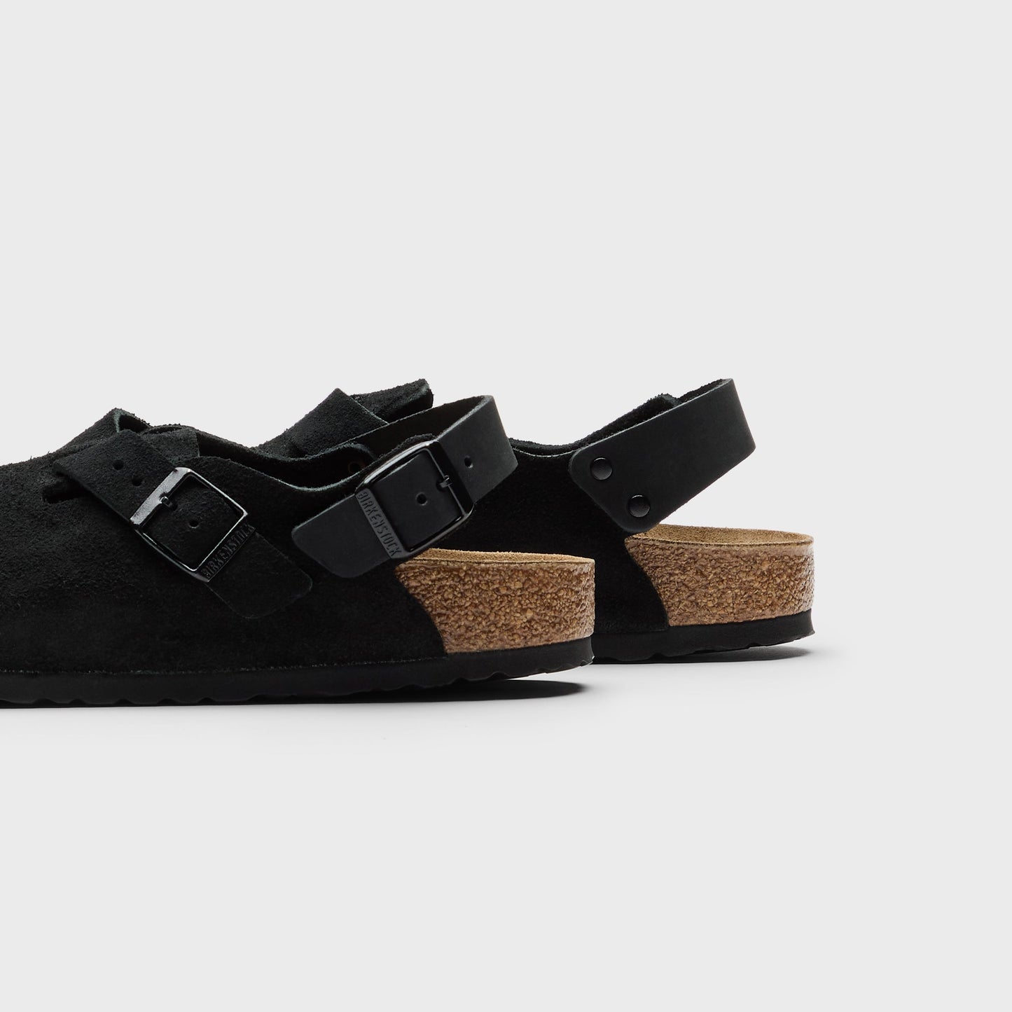Women Kith Birkenstock WMNS Tokio Suede - Black