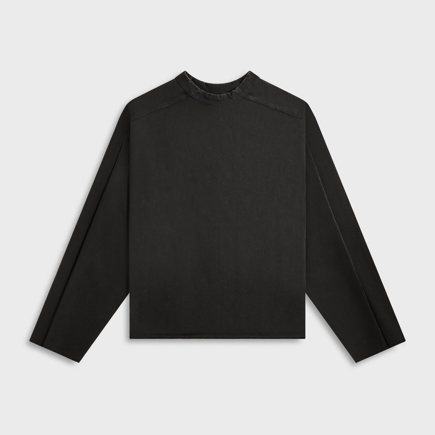 Men Kith Entire Studios Heavy Long Sleeve Tee - Washed Black