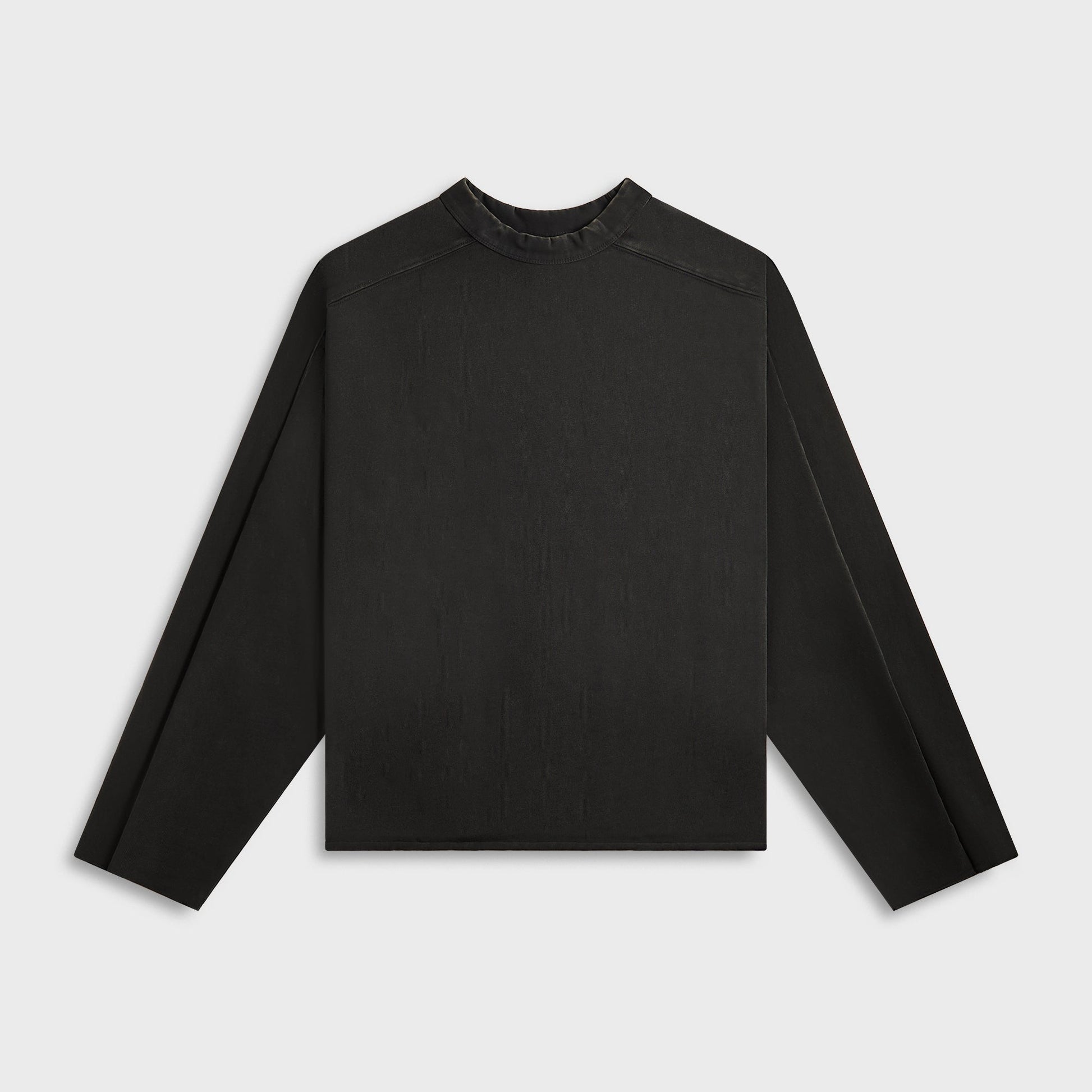 Men Kith Entire Studios Heavy Long Sleeve Tee - Washed Black