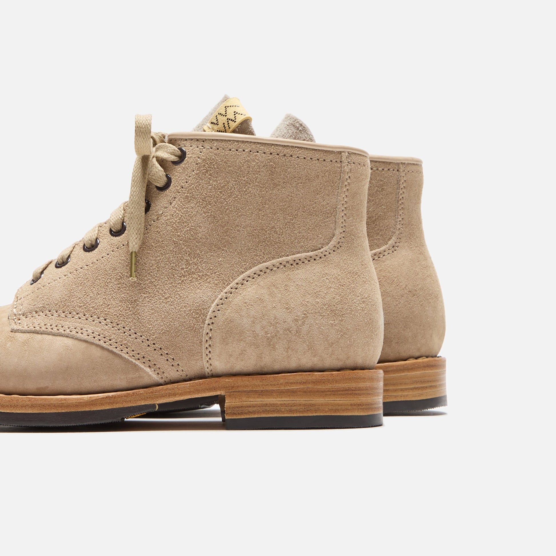 Men Kith Visvim Brigadier Boots - Folk Sand