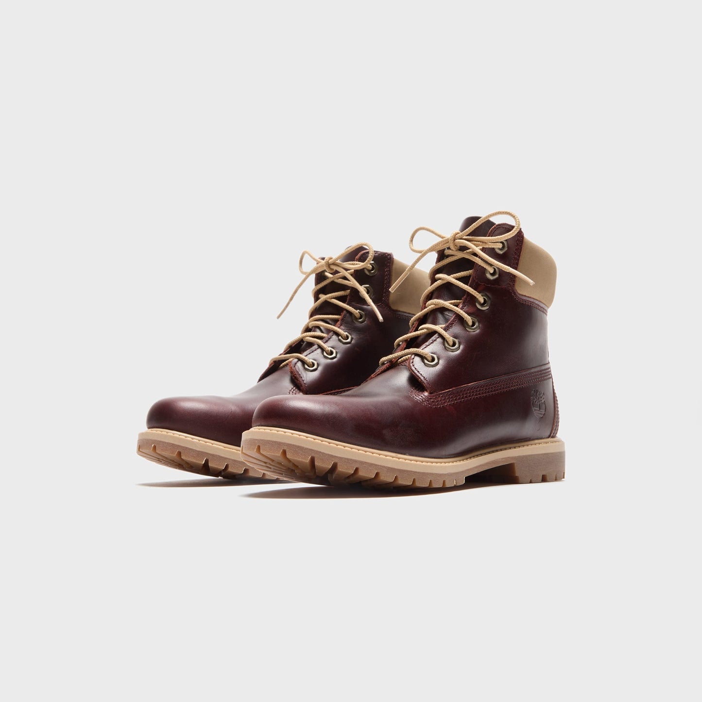 Men|Women Kith Timberland Premium 6-Inch Lace Up Boot - Burgundy