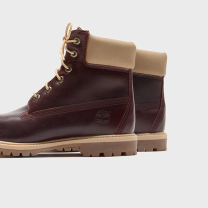 Men|Women Kith Timberland Premium 6-Inch Lace Up Boot - Burgundy
