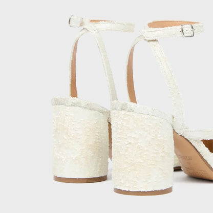 Women Kith Maison Margiela Sandal Pump H80 - White Pearly