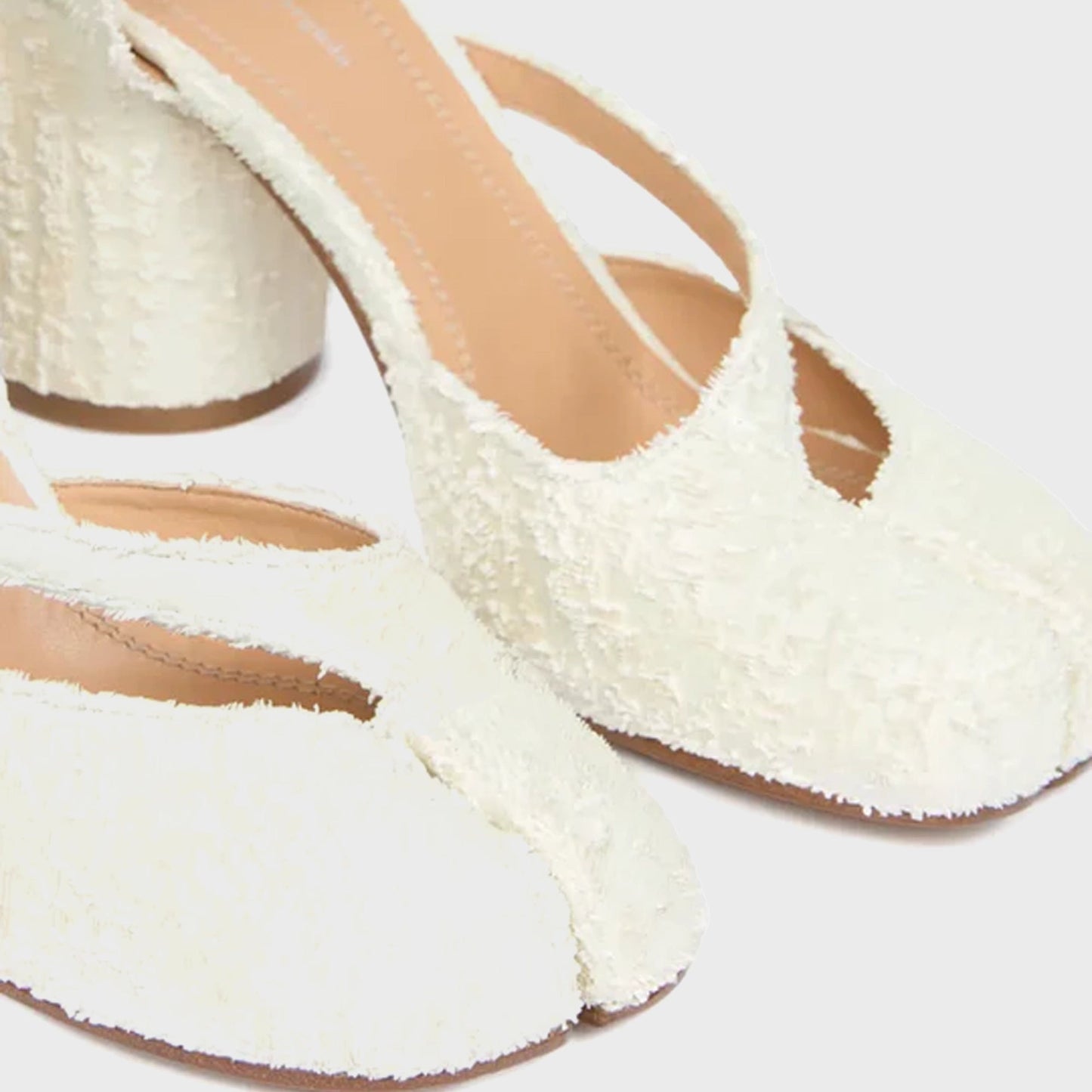 Women Kith Maison Margiela Sandal Pump H80 - White Pearly