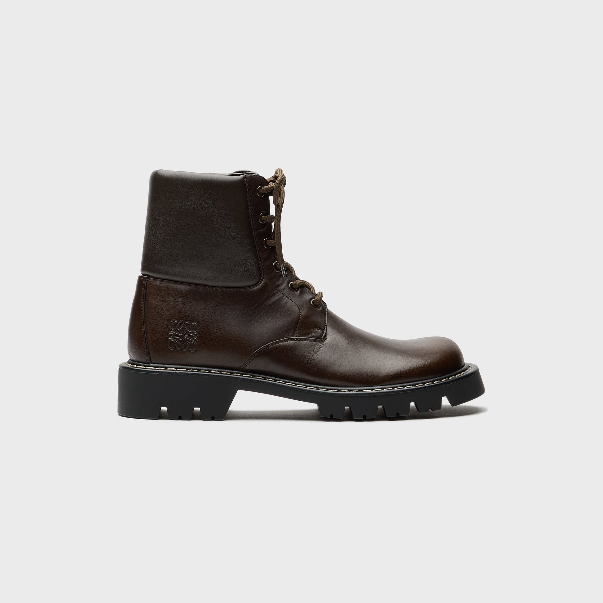 Men Kith Loewe Sierra Ankle Boot - Dark Khaki / Green