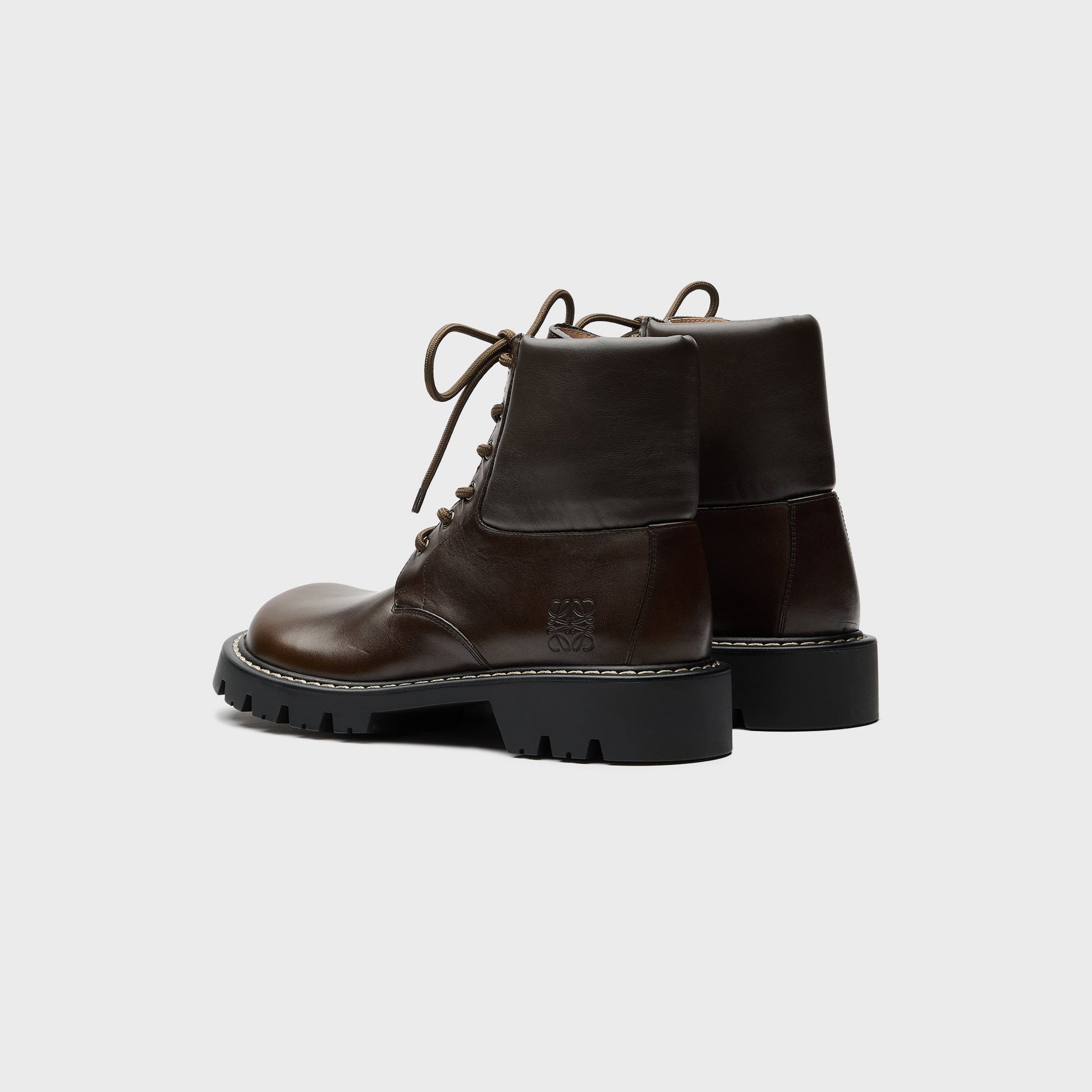 Men Kith Loewe Sierra Ankle Boot - Dark Khaki / Green
