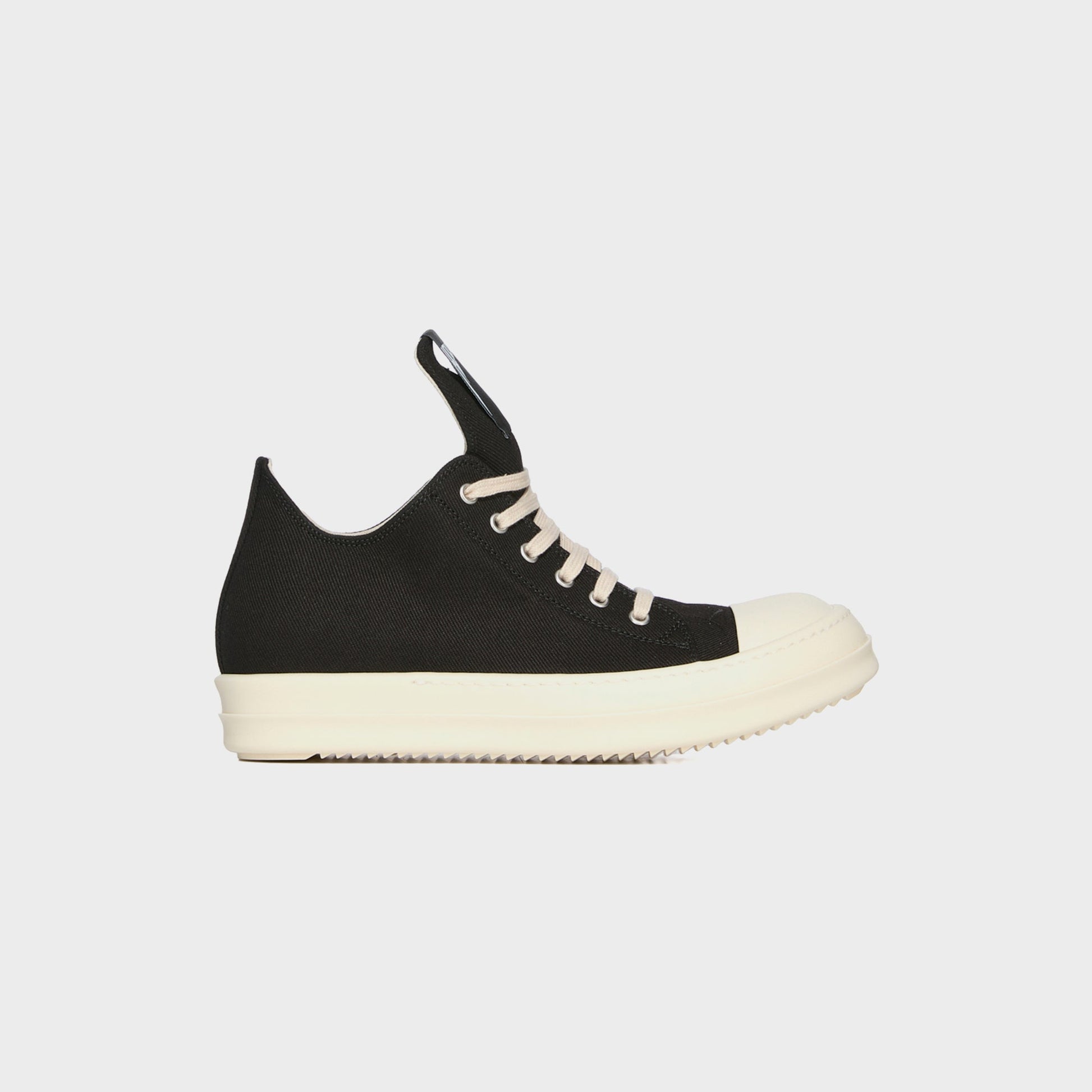 Men Kith Rick Owens Low Sneaks Scarpe - Denim Black / Milk