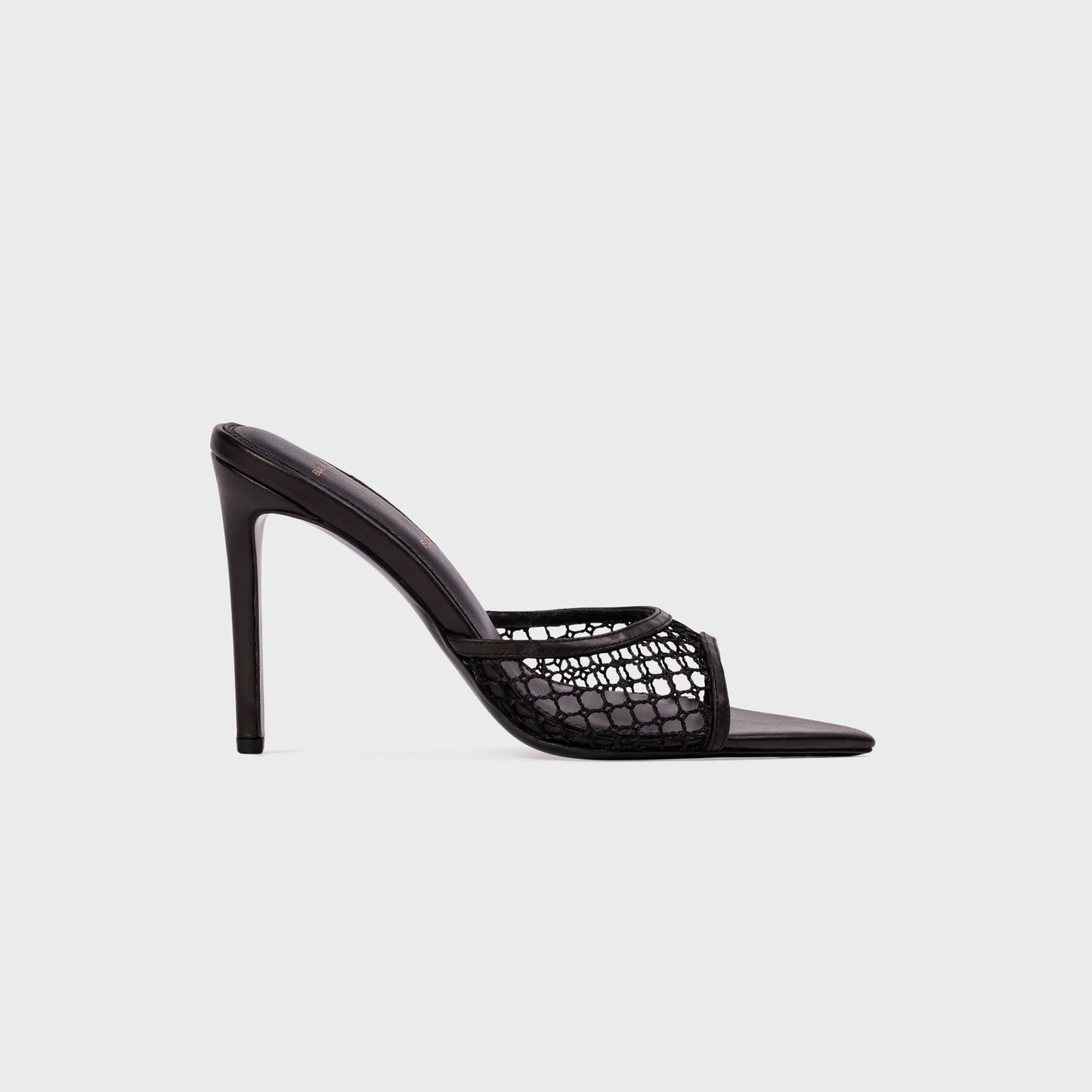 Women Kith Black Suede Studio Else 100 - Black Woven Mesh