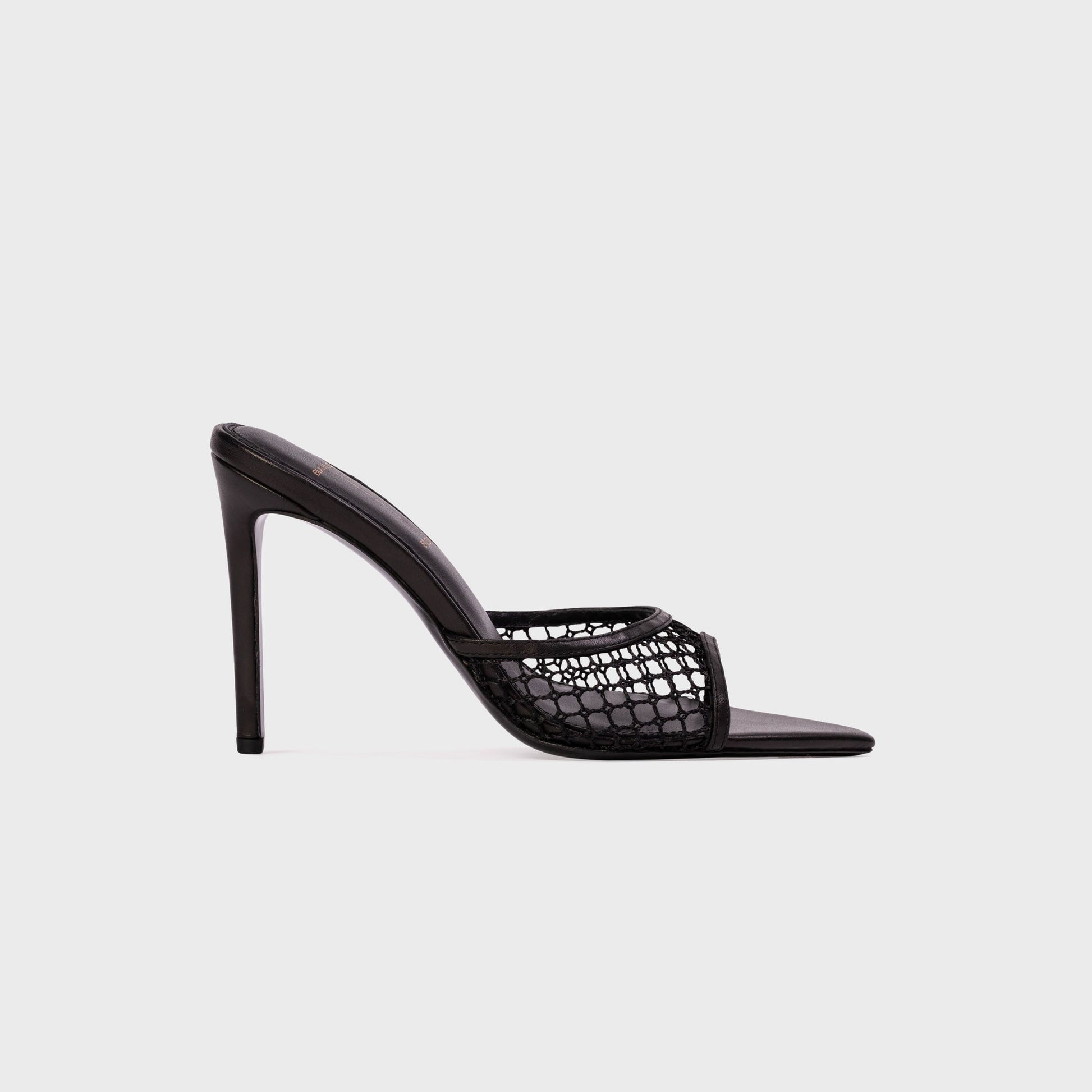 Women Kith Black Suede Studio Else 100 - Black Woven Mesh