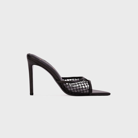 Women Kith Black Suede Studio Else 100 - Black Woven Mesh