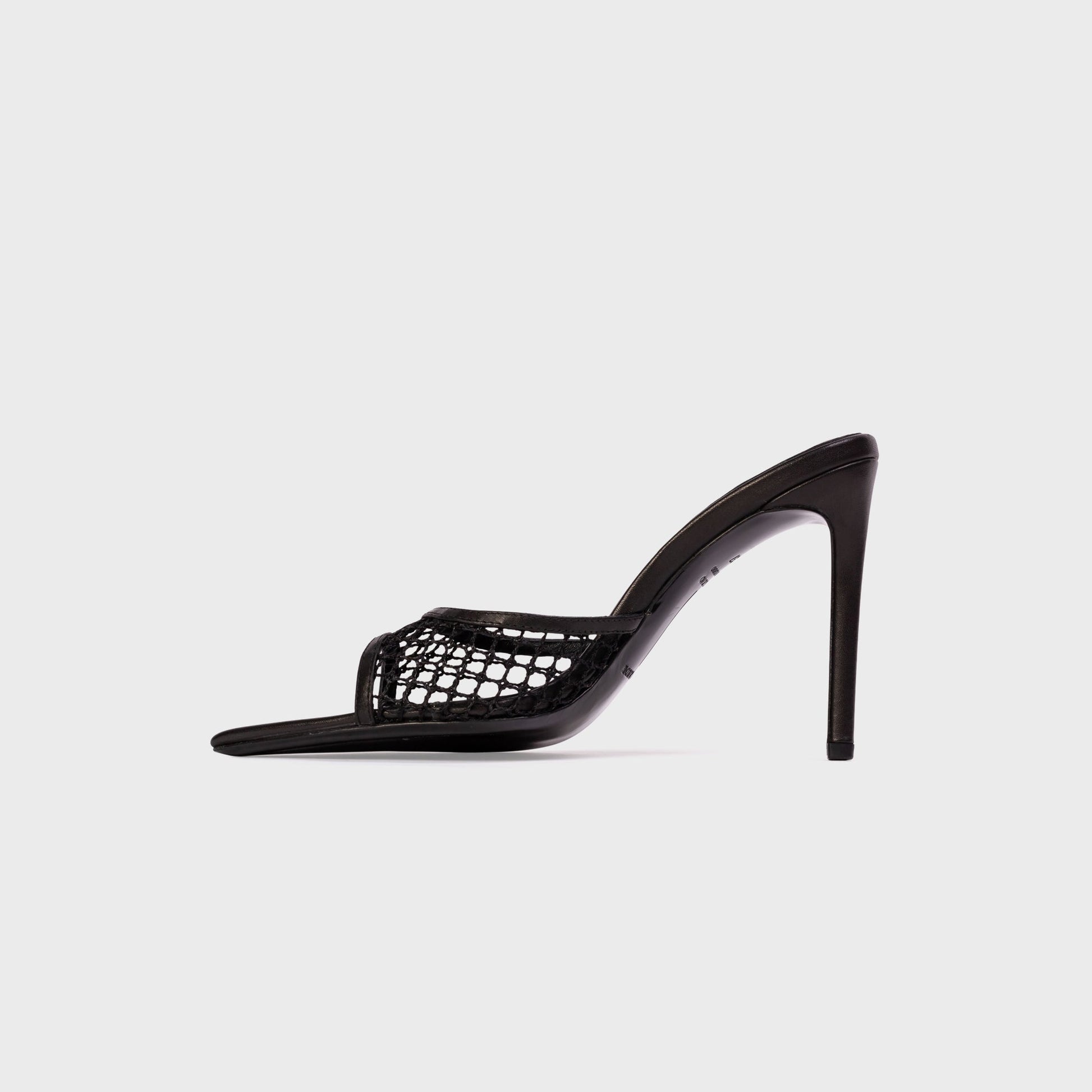 Women Kith Black Suede Studio Else 100 - Black Woven Mesh