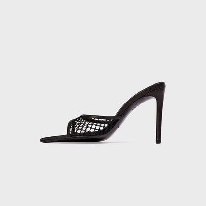 Women Kith Black Suede Studio Else 100 - Black Woven Mesh