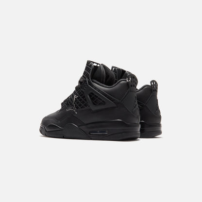 Women Kith Nike WMNS Air Jordan 4 Net - Black / Metallic Silver