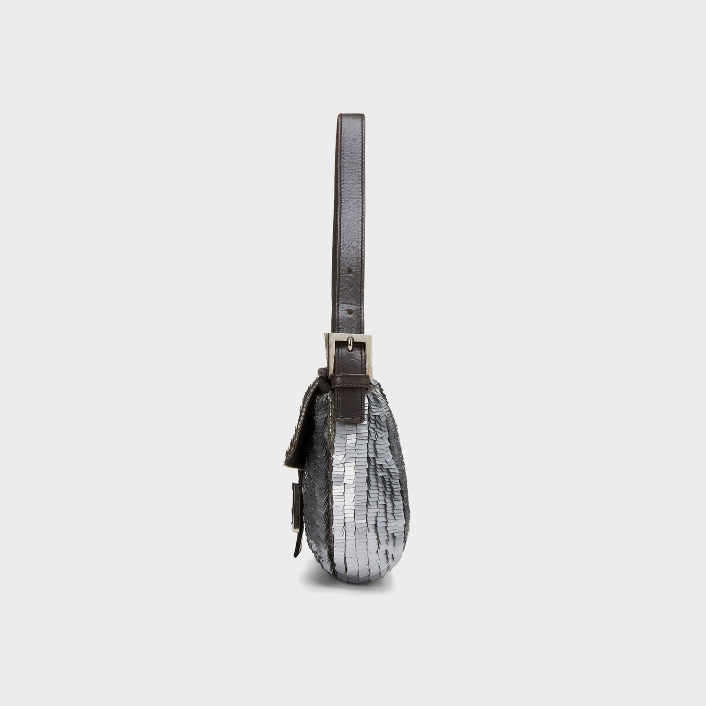 Women Kith WGACA Fendi Silver Sequin Baguette - Sequin