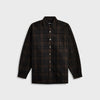 Black Sheer Shadow Check