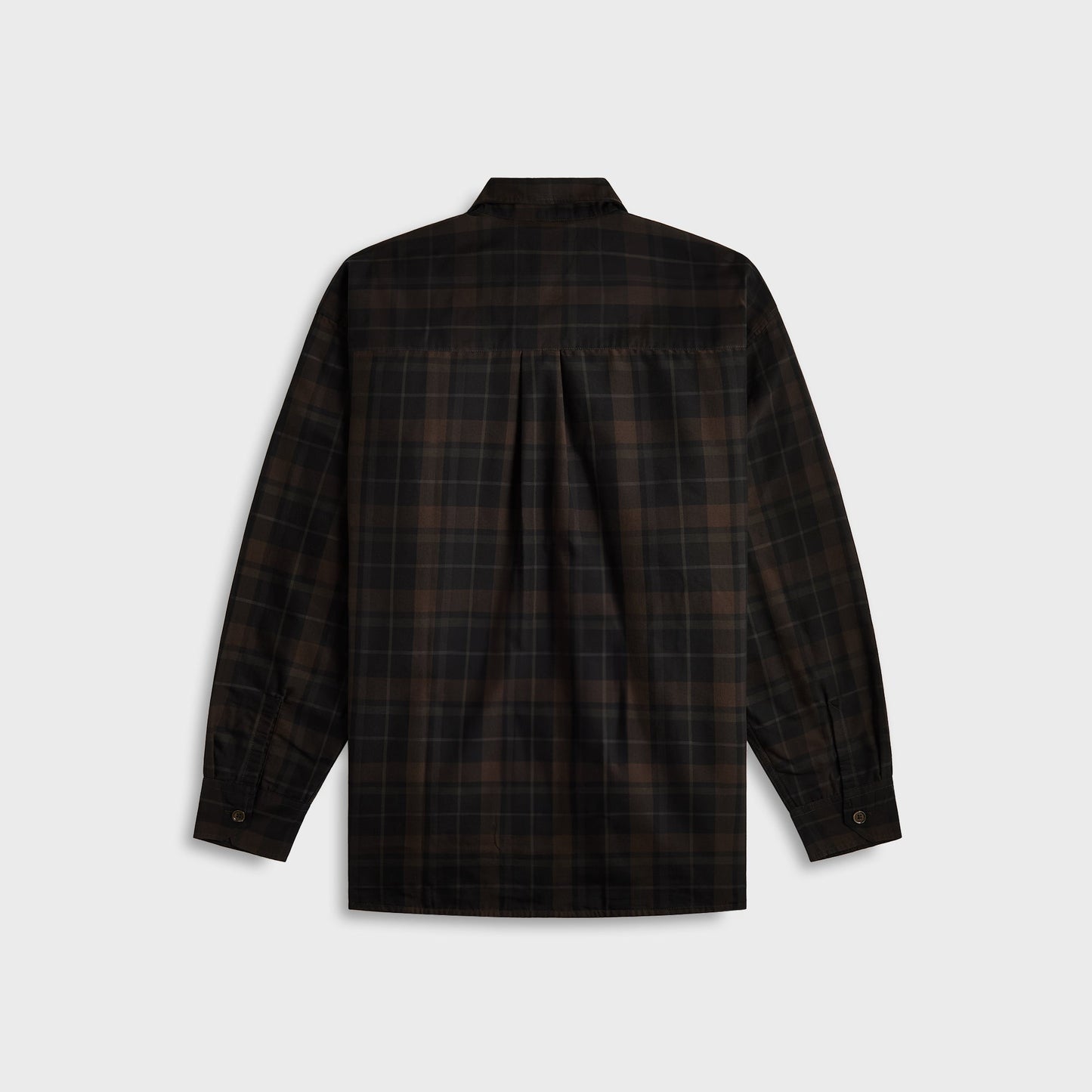 Men Kith Our Legacy Borrowed Shirt - Black Sheer Shadow Check