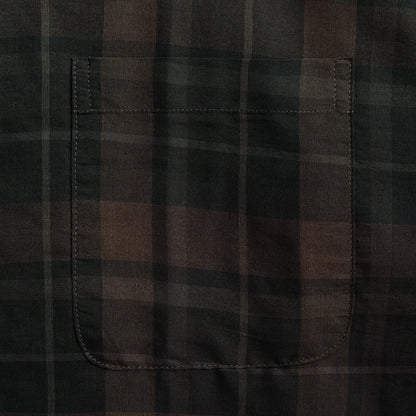 Men Kith Our Legacy Borrowed Shirt - Black Sheer Shadow Check
