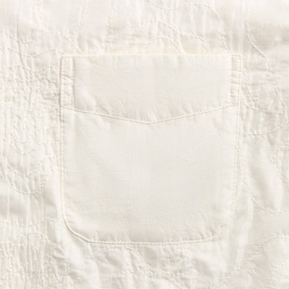 Men Kith Our Legacy Heusen Shirt - White Flower Embroidery