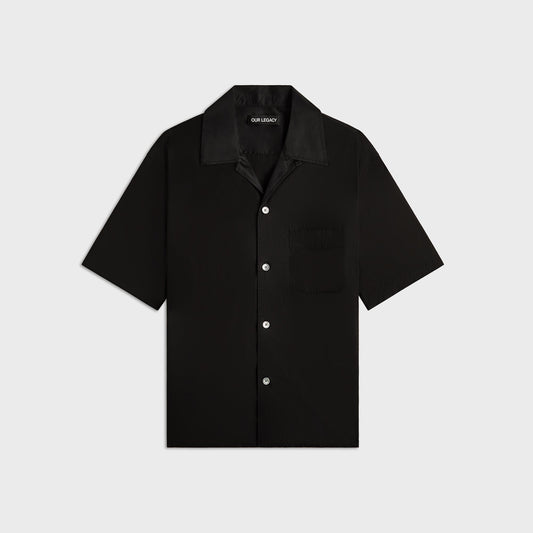 Men Kith Our Legacy Heusen Shirt - Black All Day Poplin