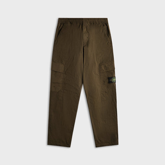 Men Kith Stone Island Mil-Spec Stretch Ripstop-Tc Garment Dyed Cargo Pant - Mil