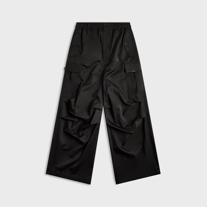 Men Kith Marni Drawstring Cargo Workwear Gabardine Pant - Black