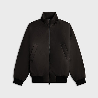 Men Kith Fear of God High Neck Track Jacket - Black