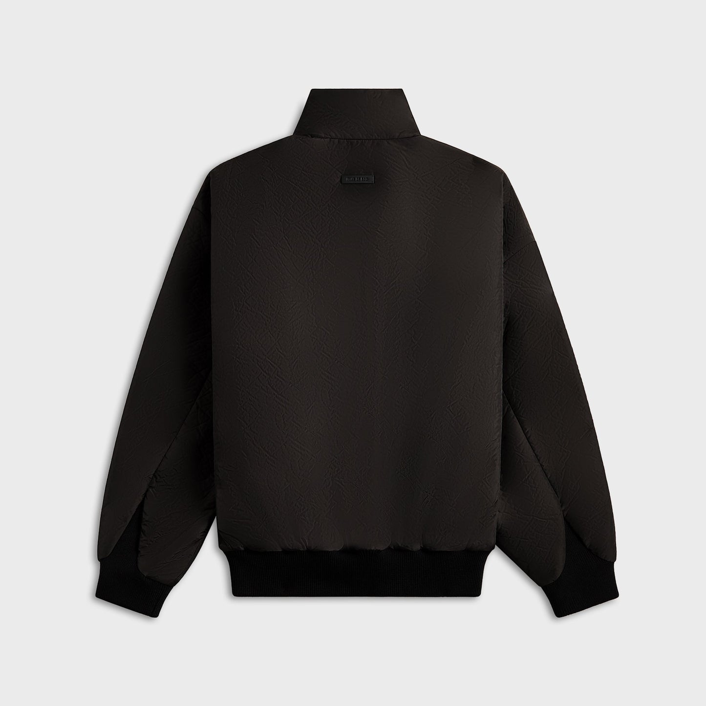 Men Kith Fear of God High Neck Track Jacket - Black