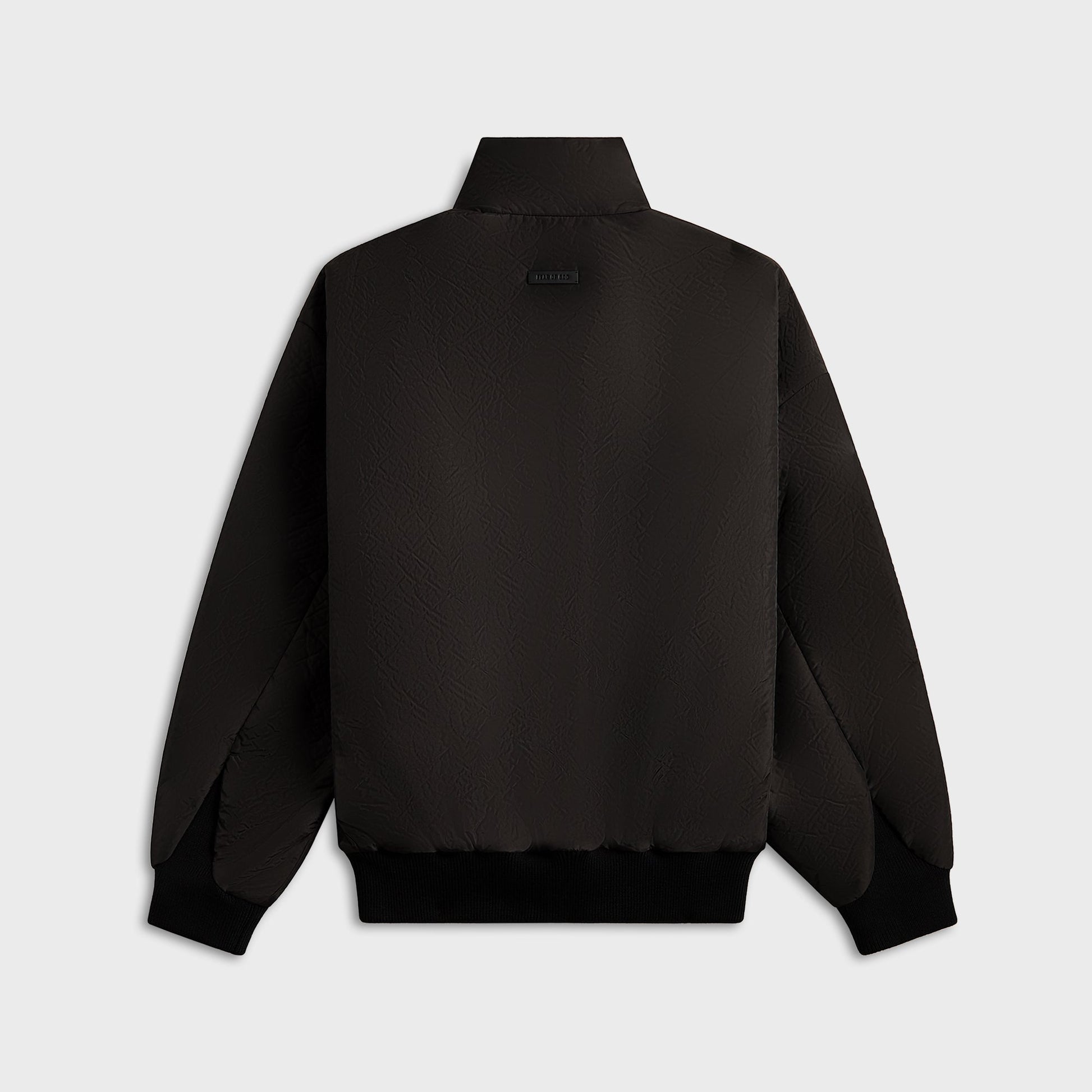Men Kith Fear of God High Neck Track Jacket - Black