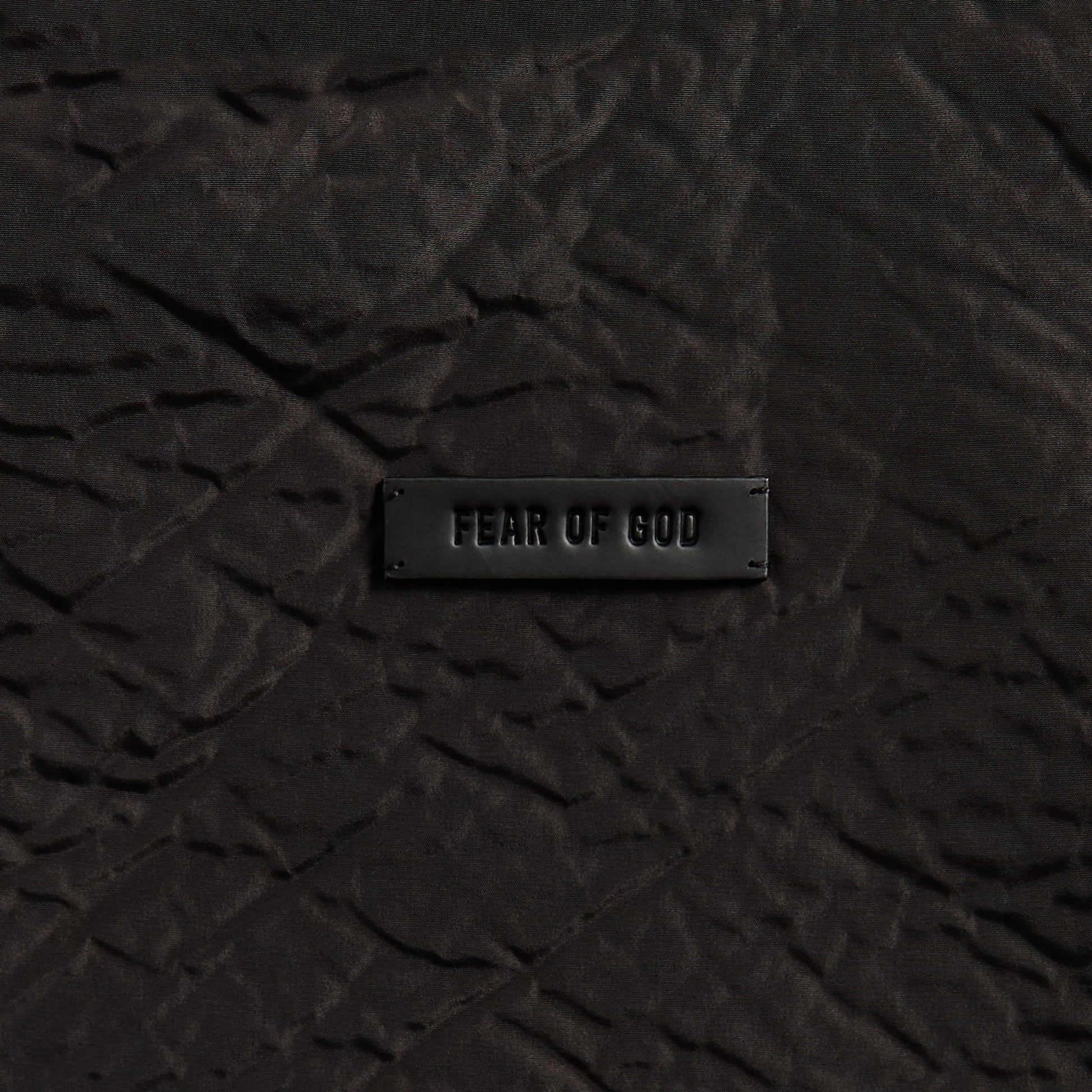 Men Kith Fear of God High Neck Track Jacket - Black