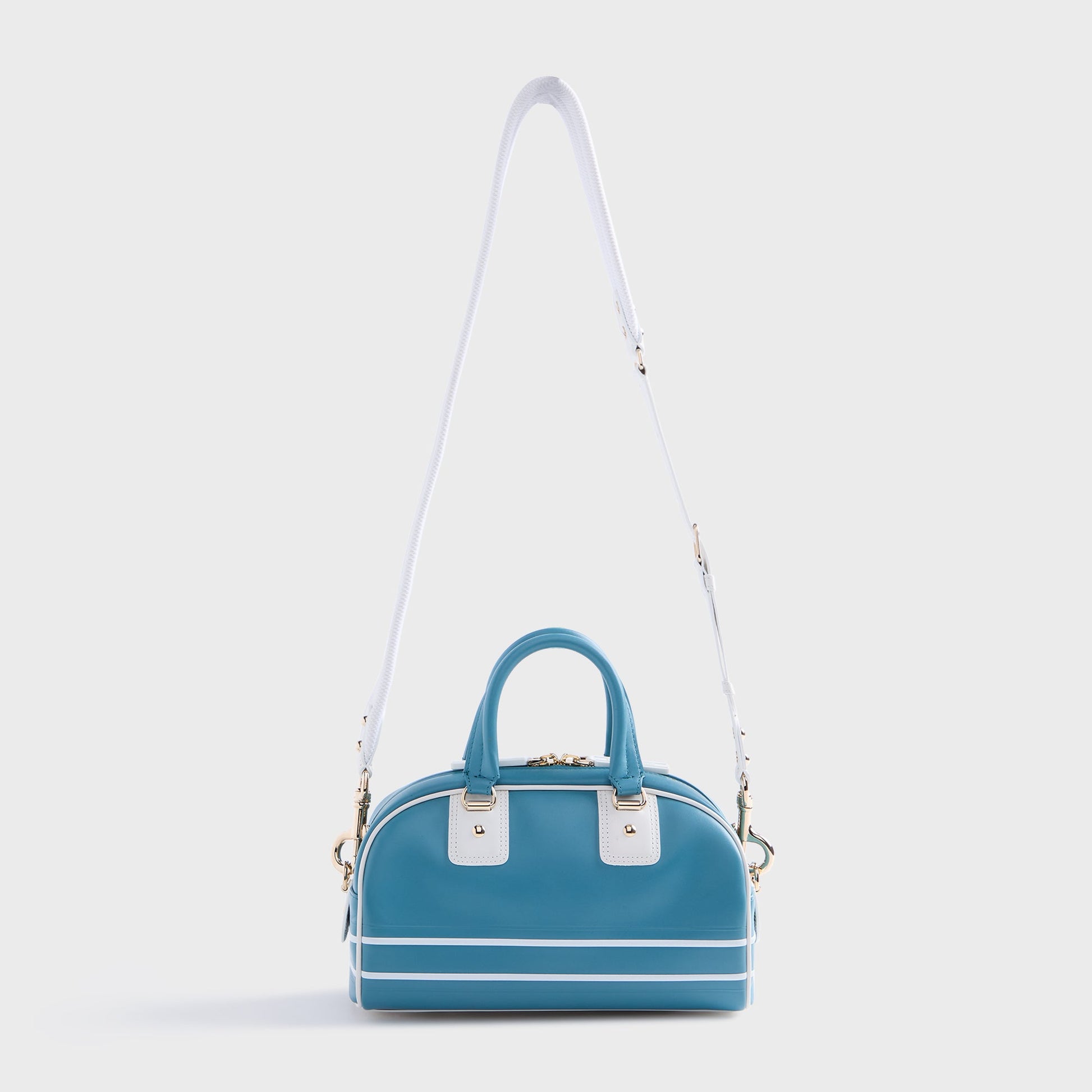 Women Kith WGACA Dior Vibe Zip Bowling Small - Blue Calfskin