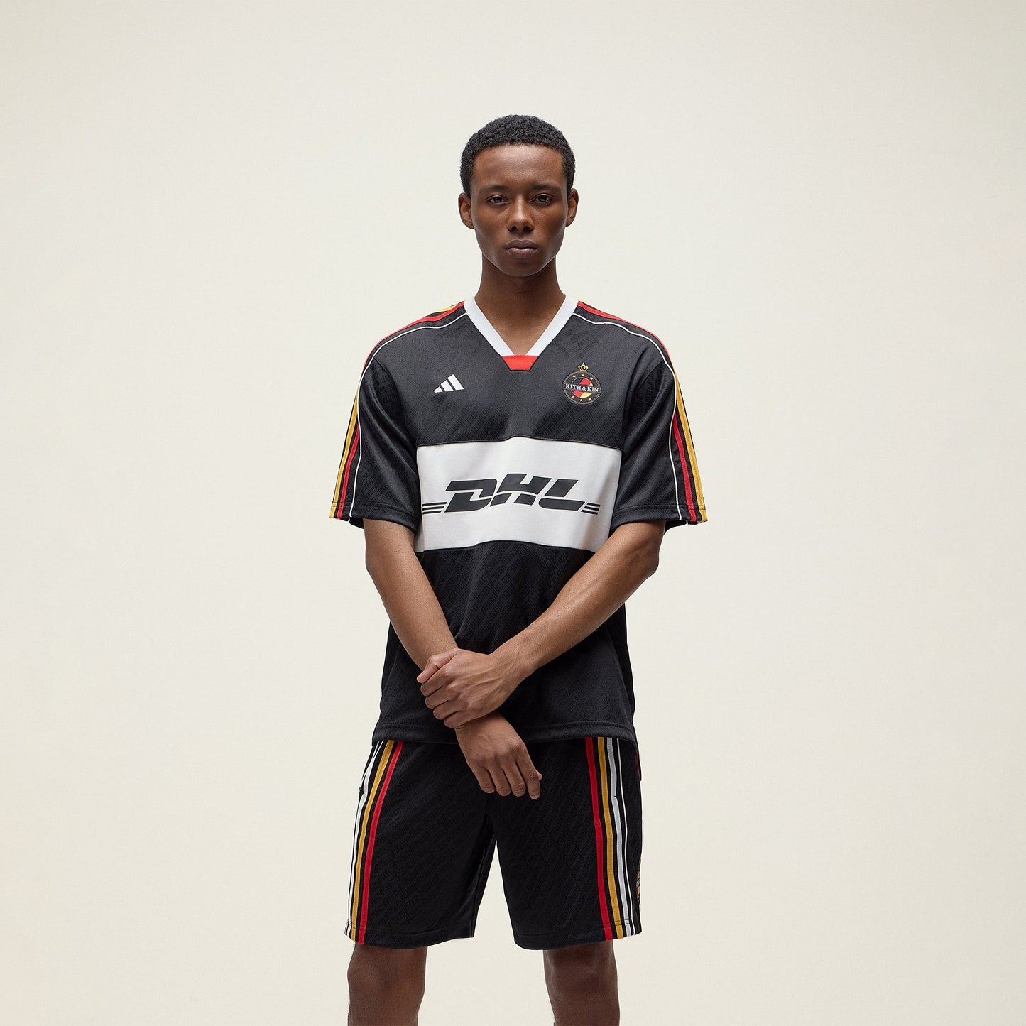 Men Kith Kith for adidas Football Uniform Short - Black