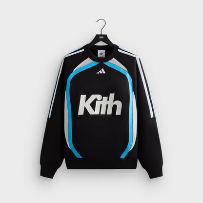 Men Kith Kith for adidas Football Crewneck - Black