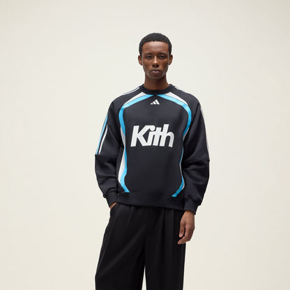 Men Kith Kith for adidas Football Crewneck - Black