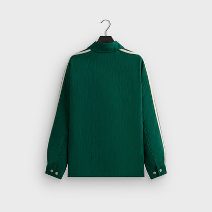 Men Kith Kith for adidas Football Jacquard Overshirt - Green
