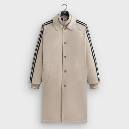 Men Kith Kith for adidas Football Hybrid Trench Coat - Beige