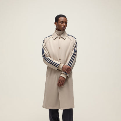 Men Kith Kith for adidas Football Hybrid Trench Coat - Beige