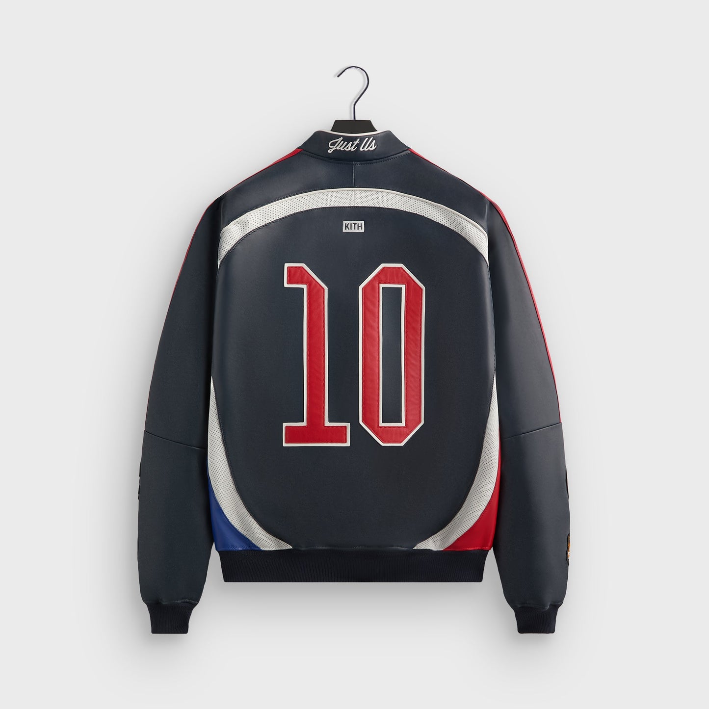 Men Kith Kith for adidas Football Bomber Jacket - Legend Ink