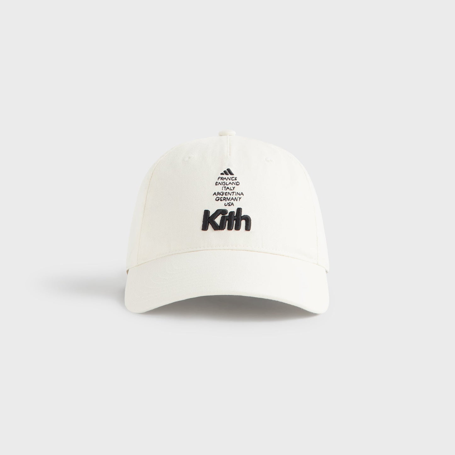 Men Kith Kith for adidas Football Cap - Chalk White