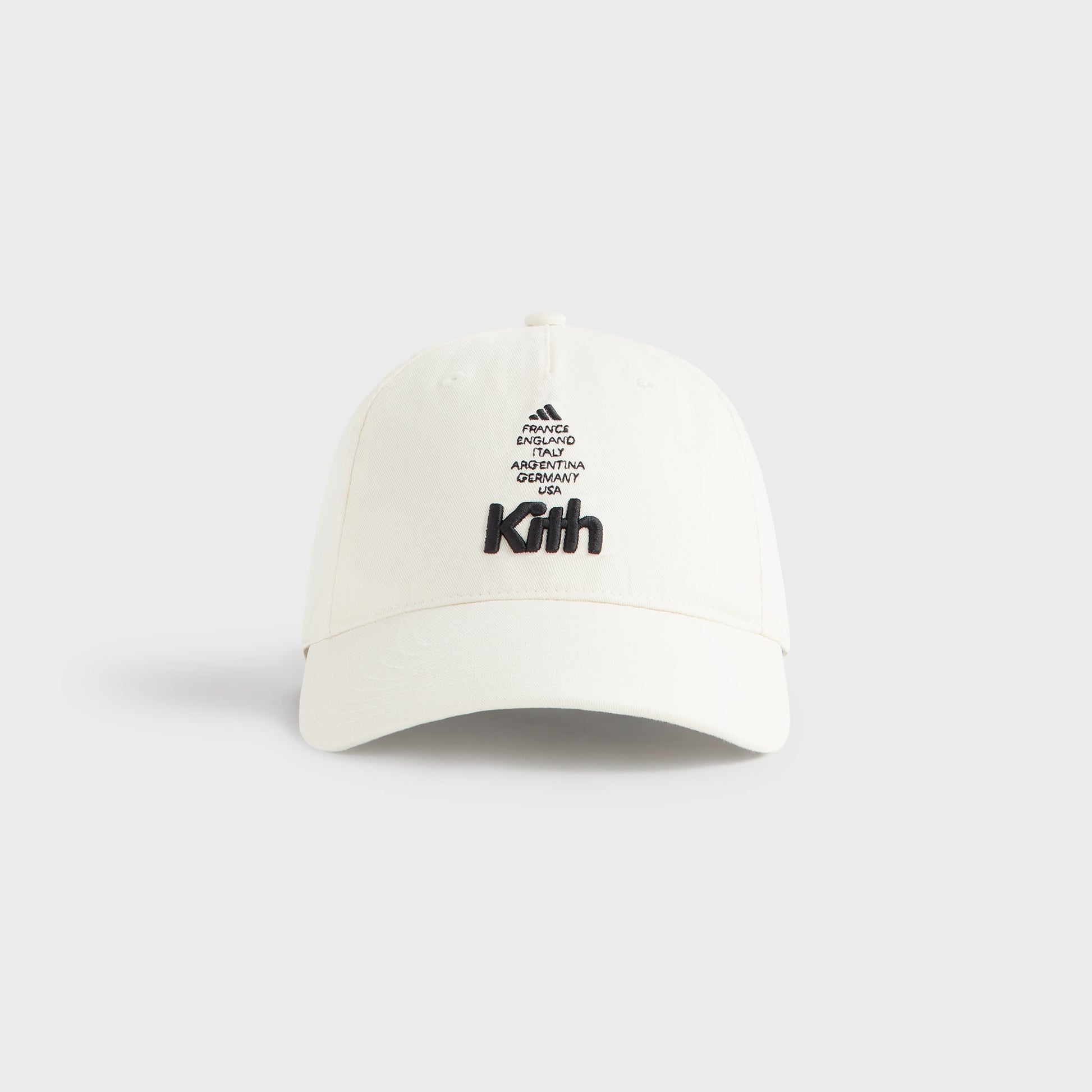 Men Kith Kith for adidas Football Cap - Chalk White