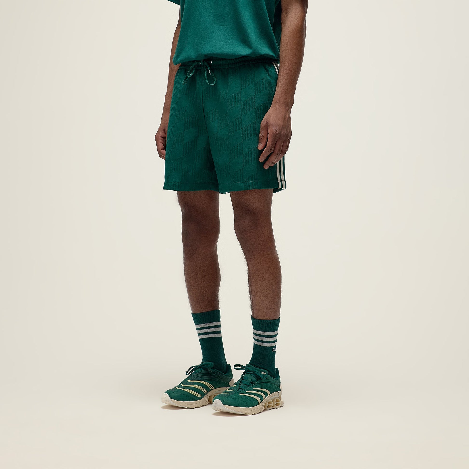 Men Kith Kith for adidas Football Jacquard Short - Green