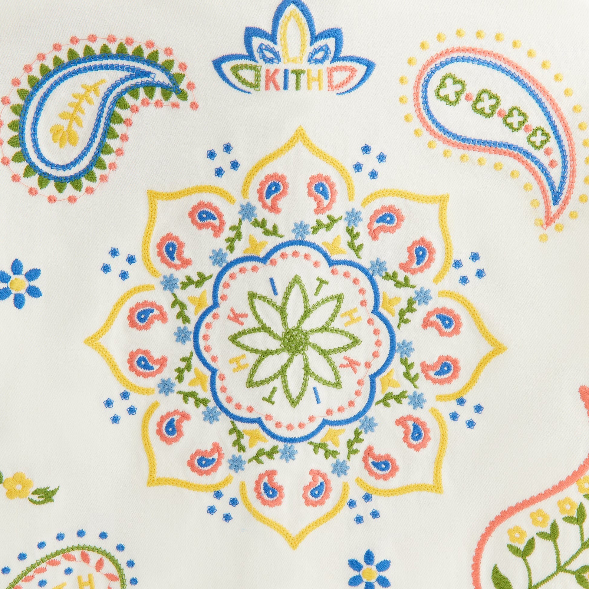 Kids Kith Kith Kids Floral Paisley Apollo Shirt - Silk