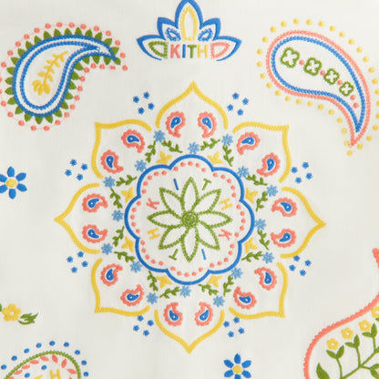 Kids Kith Kith Kids Floral Paisley Apollo Shirt - Silk