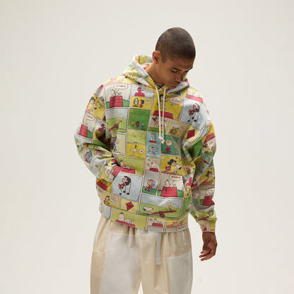 Men Kith Kith for Peanuts Comic Nelson Hoodie - Beam