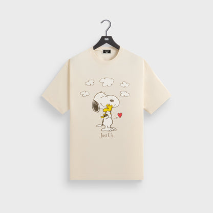 Men Kith Kith for Peanuts Snoopy Just Us Tee - Sandrift
